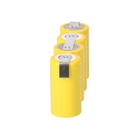4er Reihe Akku Sub-C 2000mAh 4,8V NiMH mit Lötfahne 4er Reihe Akku Sub-C 2000mAh 4,8V NiMH mit Lötfahne