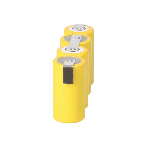 4er Reihe Akku Sub-C 2000mAh 4,8V NiMH mit Lötfahne 4er Reihe Akku Sub-C 2000mAh 4,8V NiMH mit Lötfahne