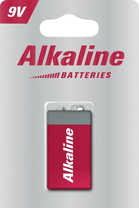 Alkaline Batteries 9V 1er Blister 1st price