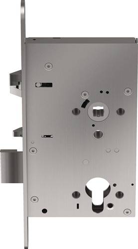 Panik-Einsteckschloss SVP 5000 Fkt.E rd 20/65/72/9mm DIN li.VA DORMAKABA
