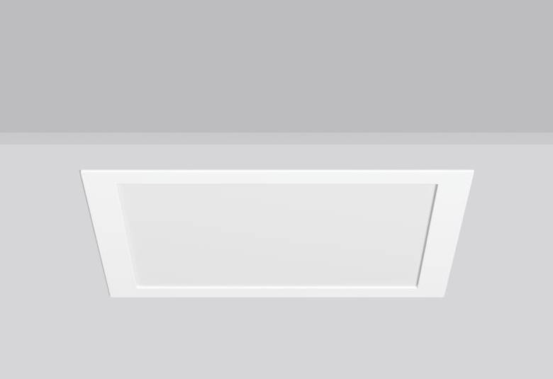 RZB LED-Deckenleuchte LB25 TOLEDO FLAT+12-23W 830-840