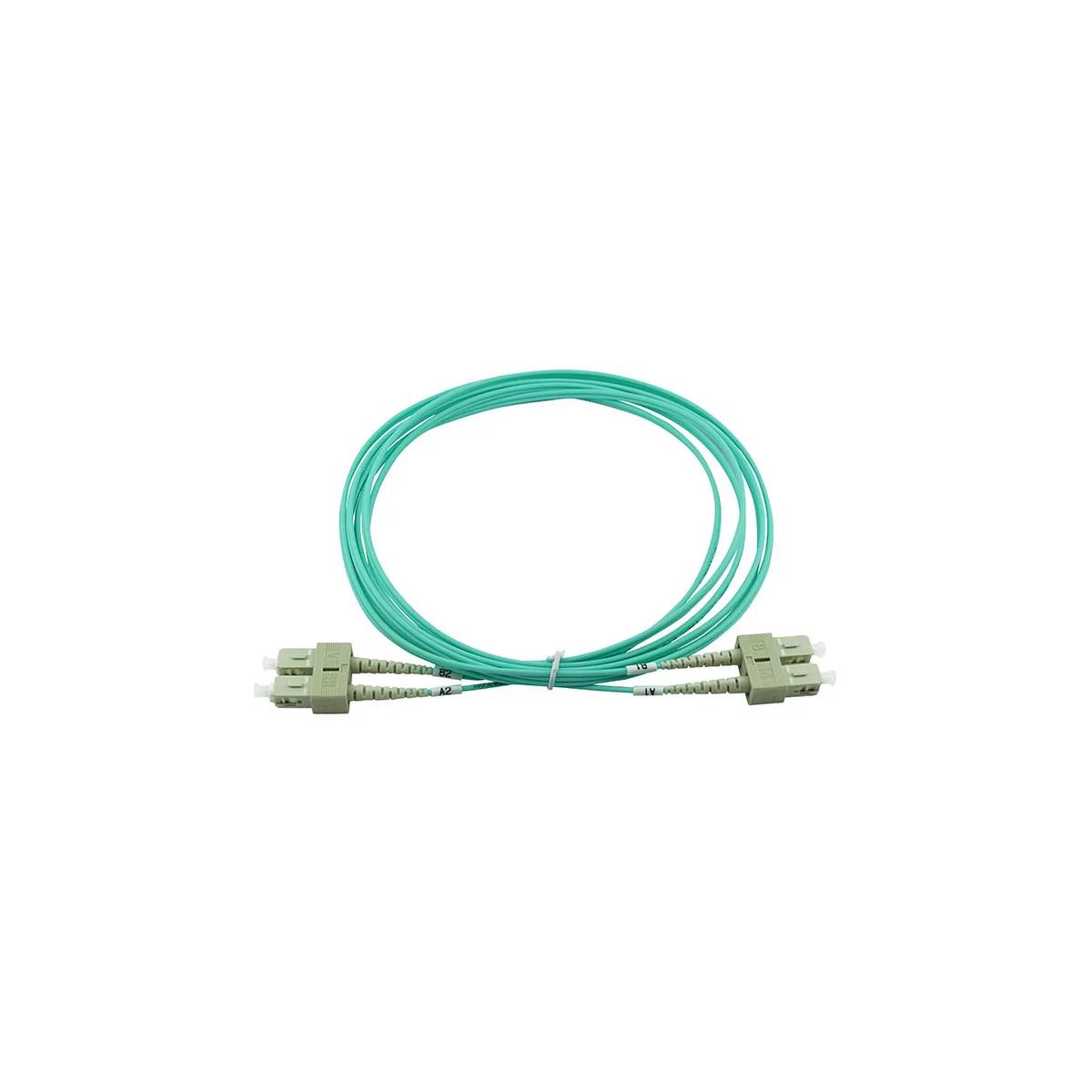 BlueOptics CAB-OM3-SC-SC-10M kompatibles SC-SC Multimode OM3 Patchkabel 10 Meter