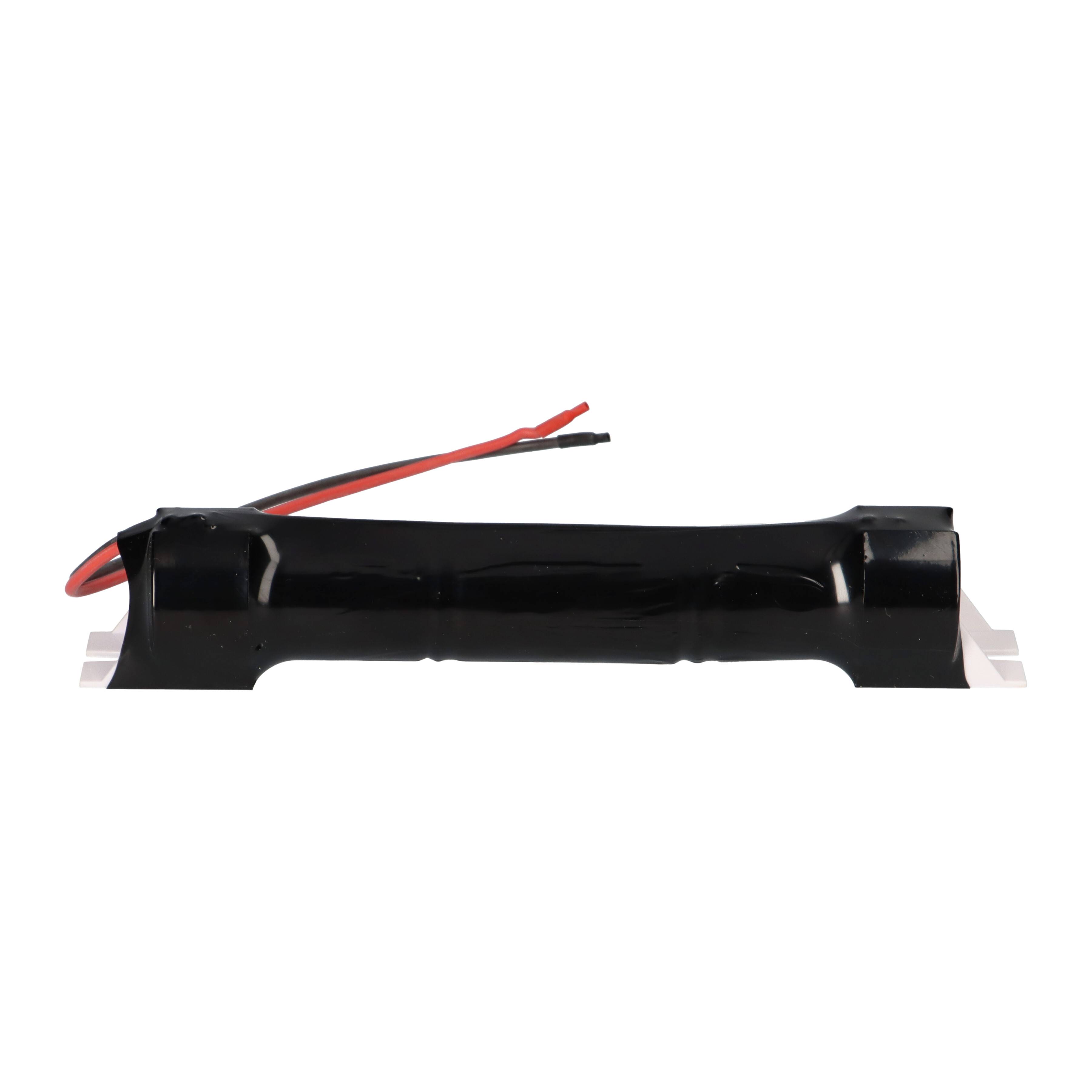 Akkupack f. Notbeleuchtung Tridonic 3,6V 4500mAh - L1x3 Hochtemperatur/ Sil.Kabel 20cm inkl. Endkappen