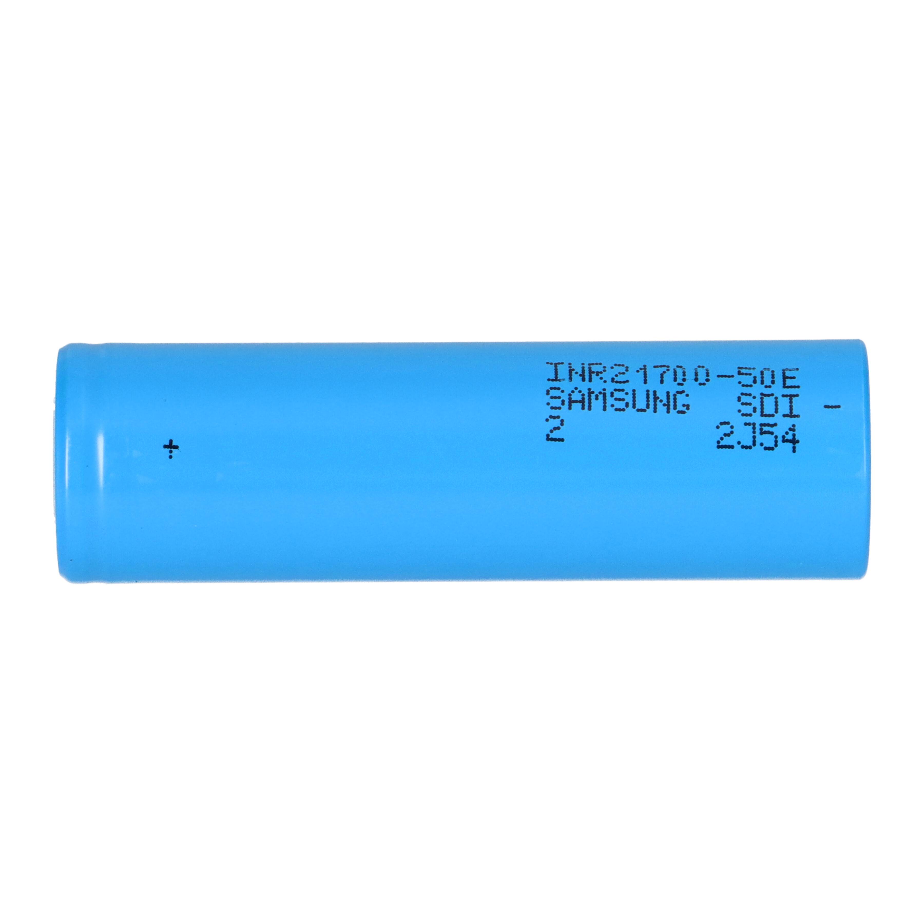 Samsung INR21700-50E 3,6V 5000mAh 10A Li-Ion-Akku