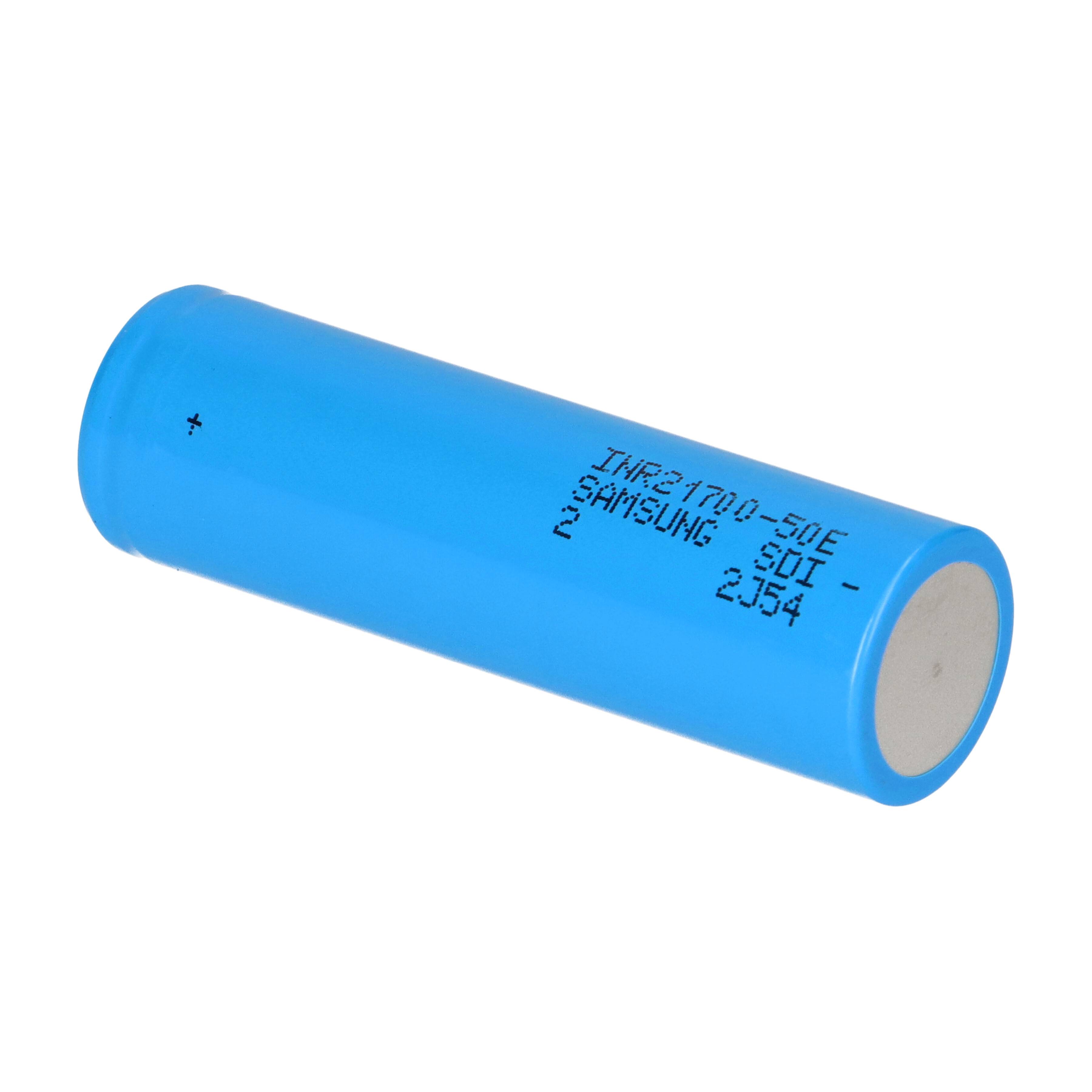 10x Samsung INR21700-50E 3,6V 5000mAh 10A Li-Ion-Akku