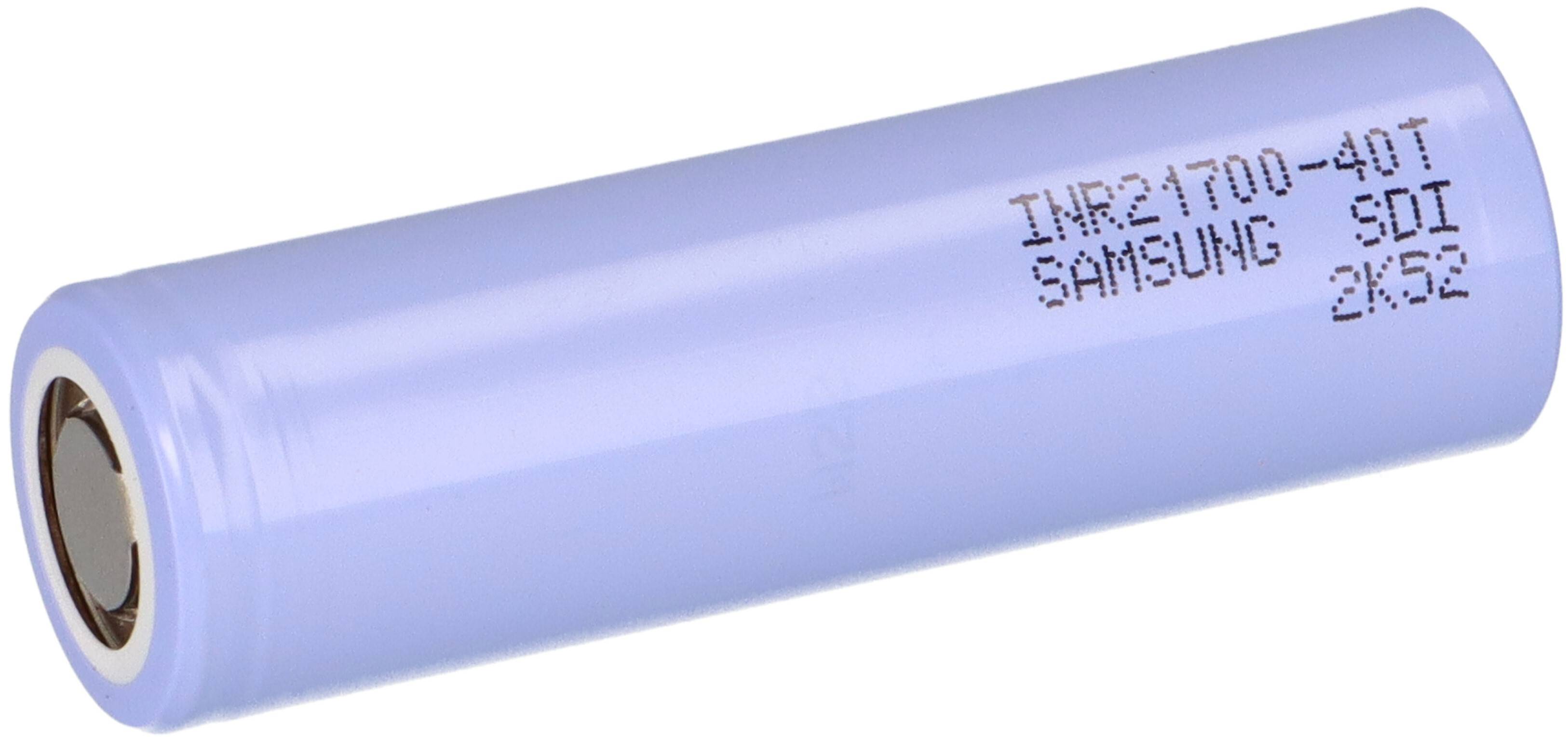Samsung INR21700-40T 3,6V 4000mAh 35A Li-Ion-Akku