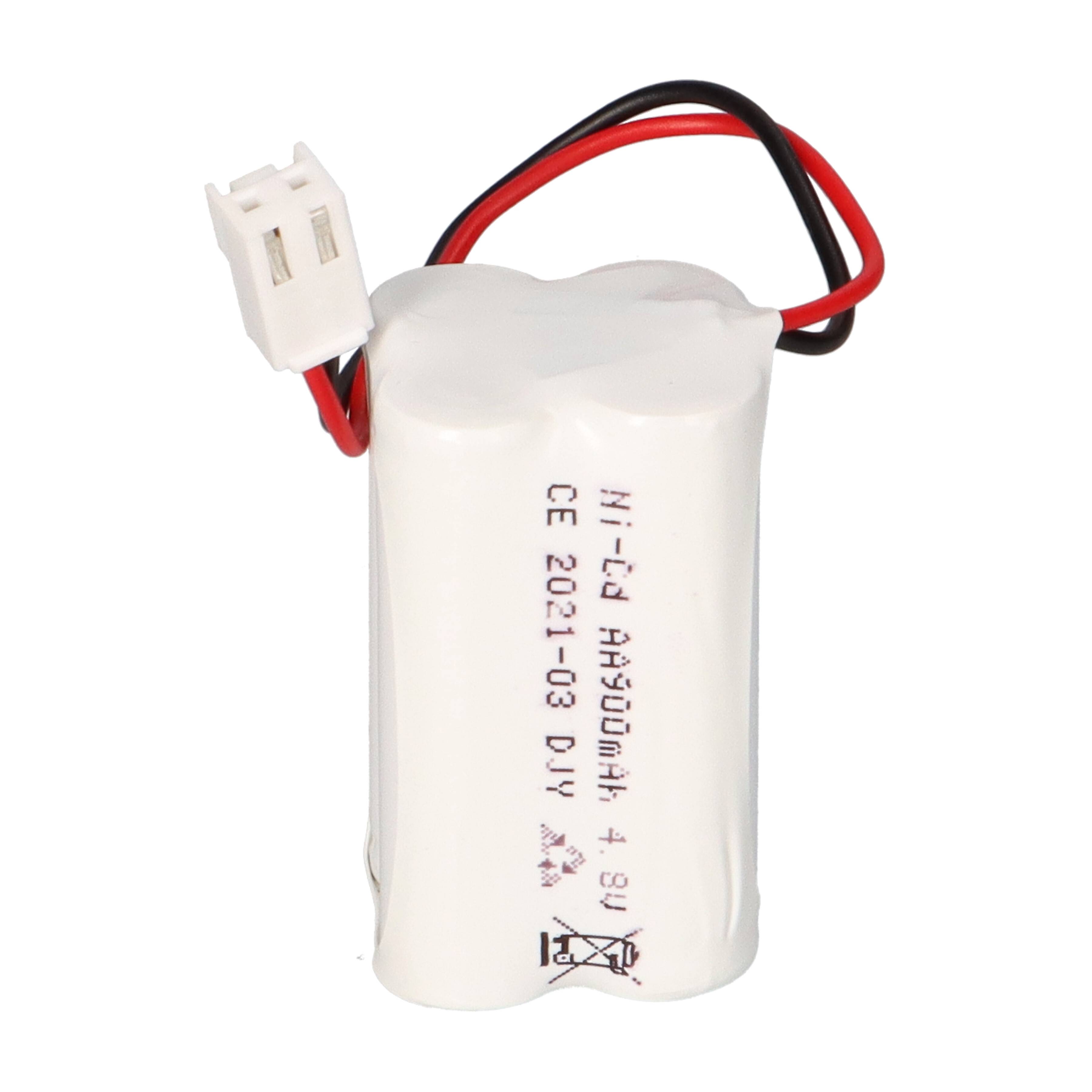 Ersatzakku NiCd 4,8V 0,9Ah NLK6U023SC Notleuchte