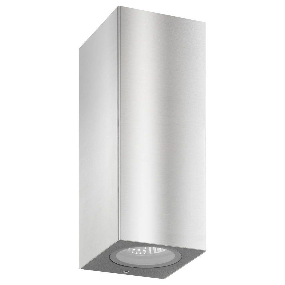 LCD Wandleuchte LB20 Edelstahl 2xGU10 max.6W