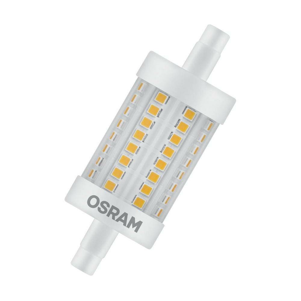 OSRAM HOMELIGHTING 4058075432611 LED EEK E (A - G) R7s Kolbenform 8.2 W = 75 W Warmweiß (Ø x L) 29 mm x 78 mm 1 St.