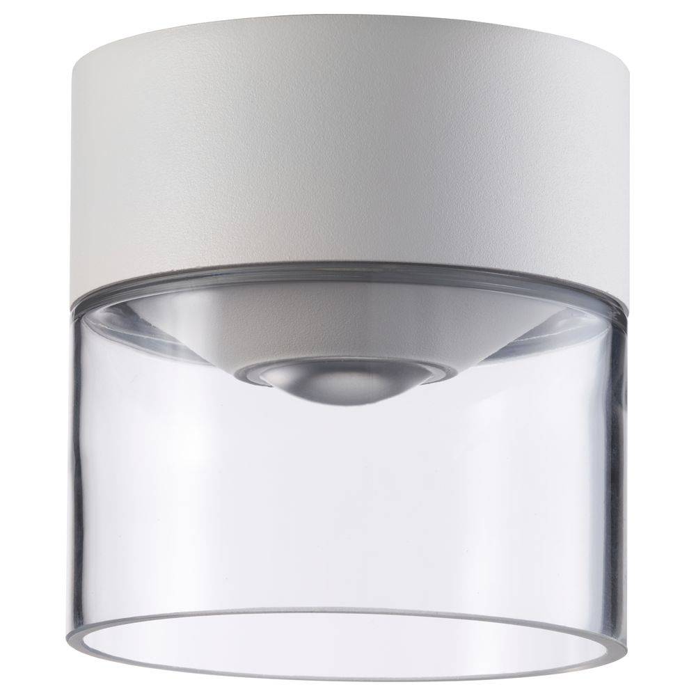 LCD LED-Deckenleuchte anb 6W 3000K 250lm ws mt Konv IP65 Ø108mm Gl_klar