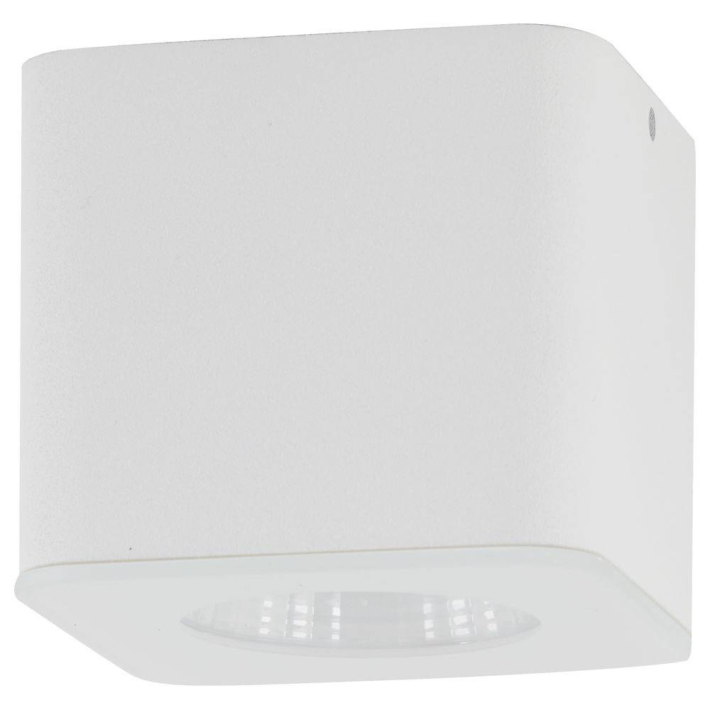 Helestra LED-Deckenleuchte anb 8W OSO 2800K 370lm ws mt Konv IP44 Gl_klar
