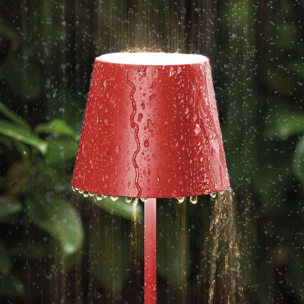 LED-Tischleuchte Nuindie 380m rot rd 2.2W Flex-Mood