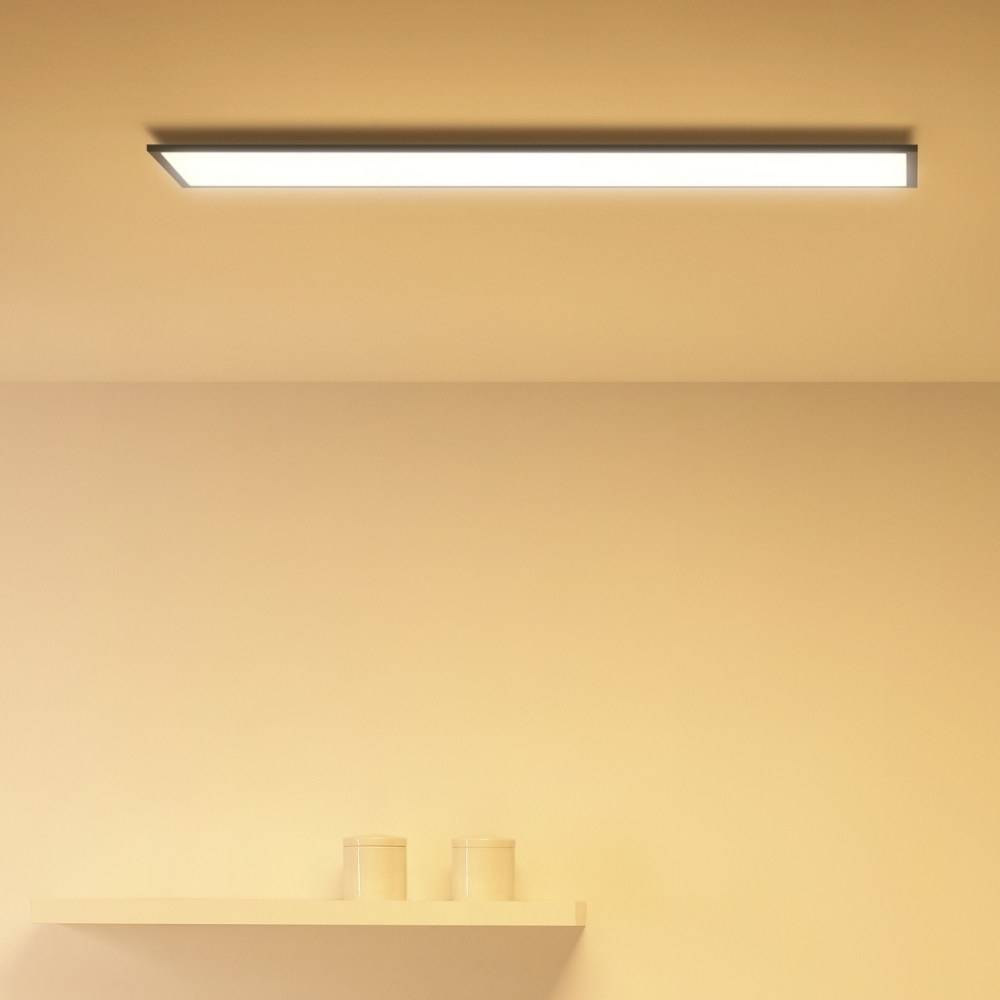 LED Panel tunable White in Schwarz 36W 3400lm Eizelpack Rechteckig