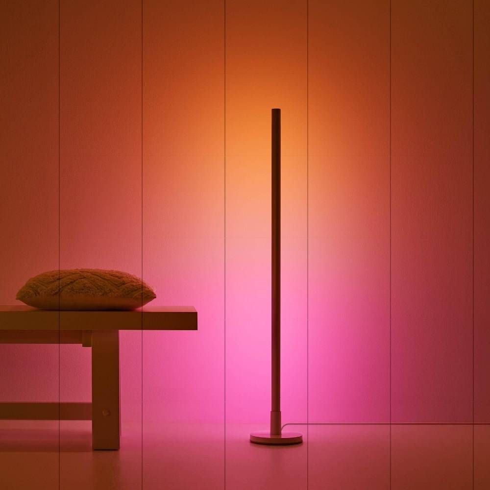 LED Stehleuchte RGBW in Weiß 13W 1080lm