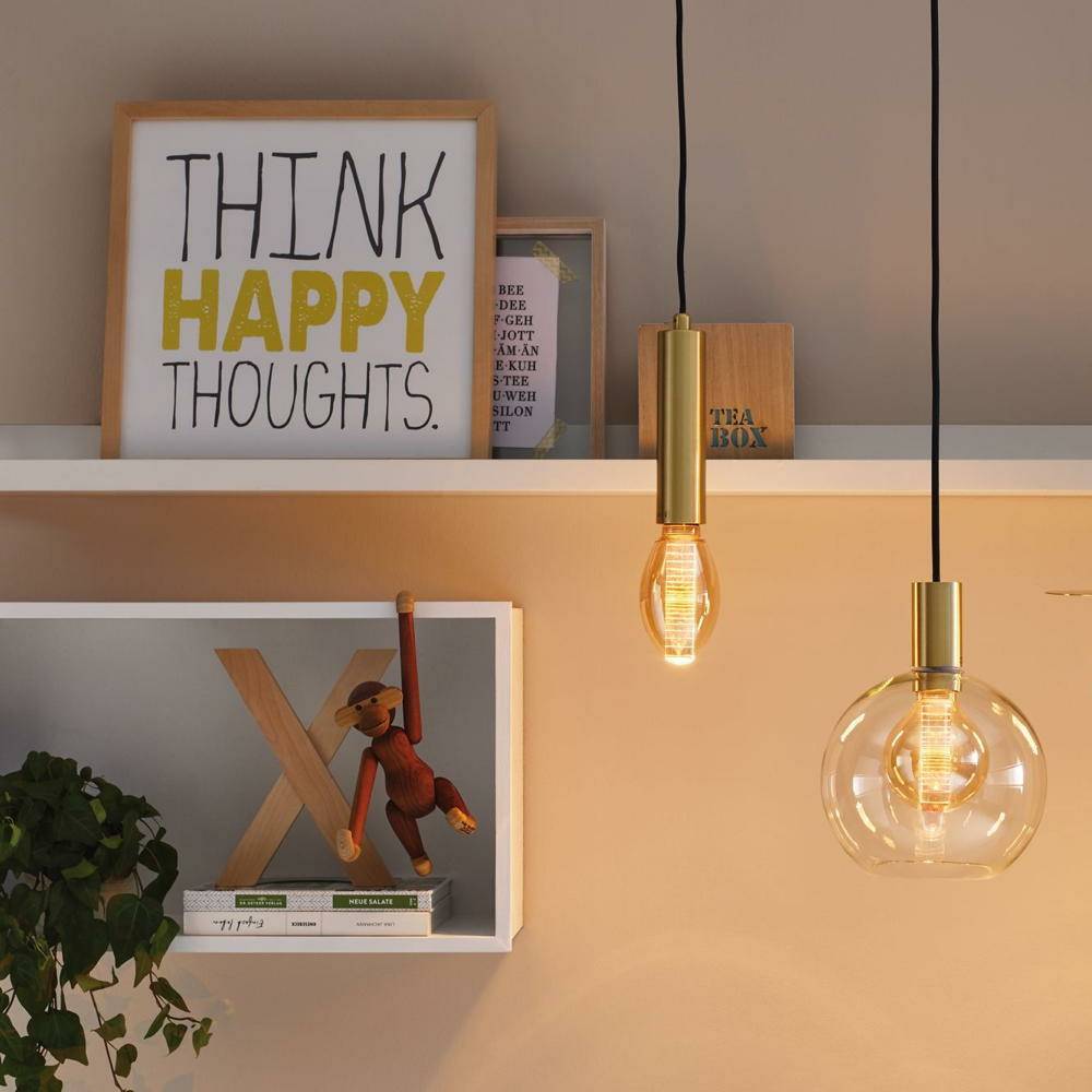 LED Leuchtmittel Innerglow in Gold 3,6W 120lm Ringmuster