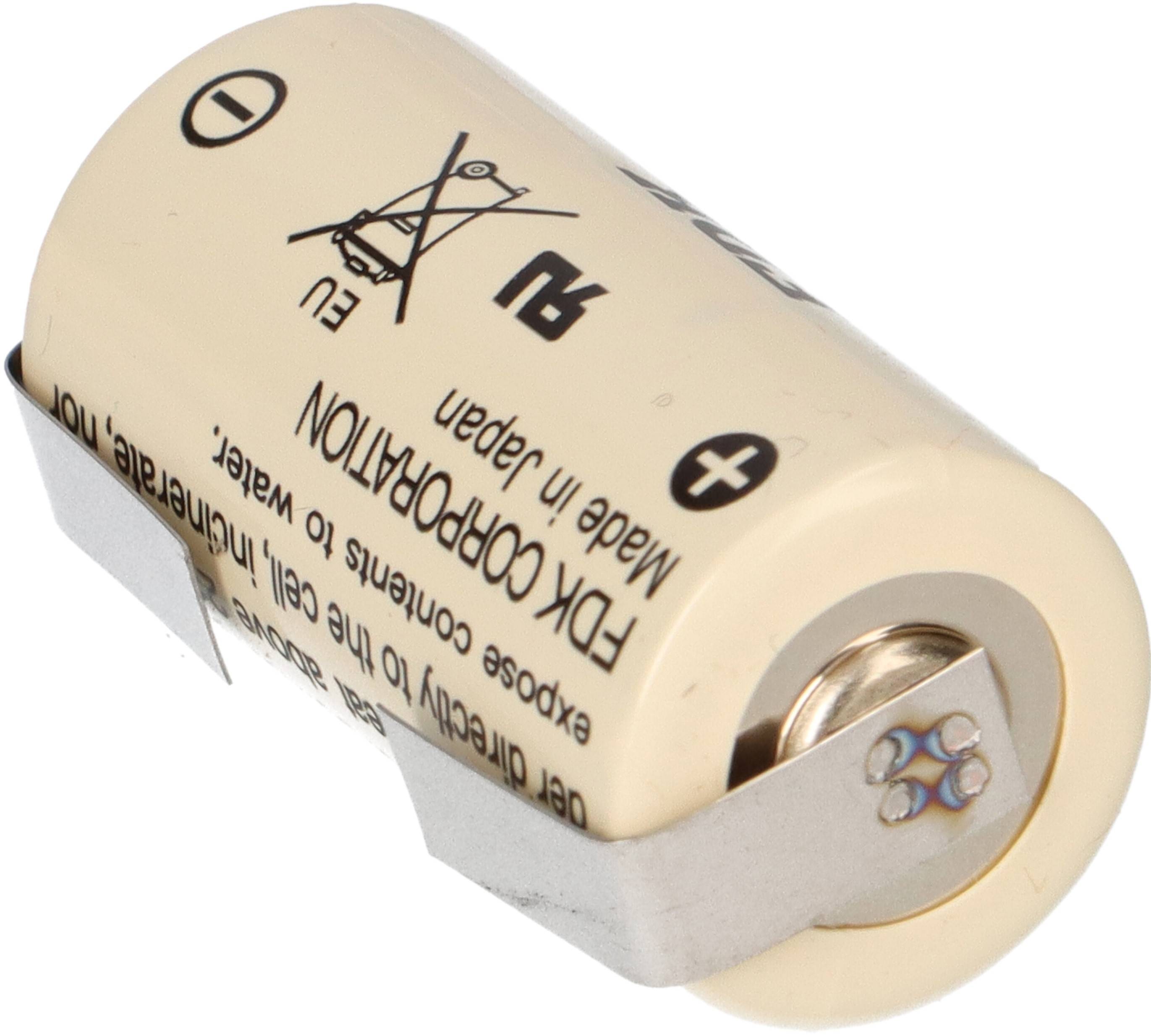 FDK Lithium 3V Batterie CR 17335SE 2/3A - Zelle LF U-Form