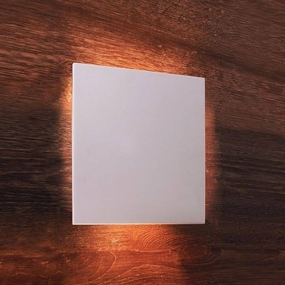 Wandaufbauleuchte Relono in Weiß E14 2-flammig