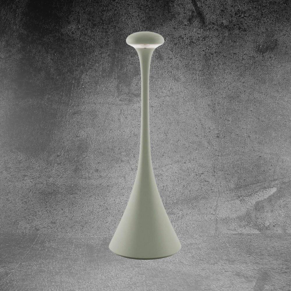 LED Akku Tischleuchte Nudrop in Salbeigrün 2,2W 197lm IP54