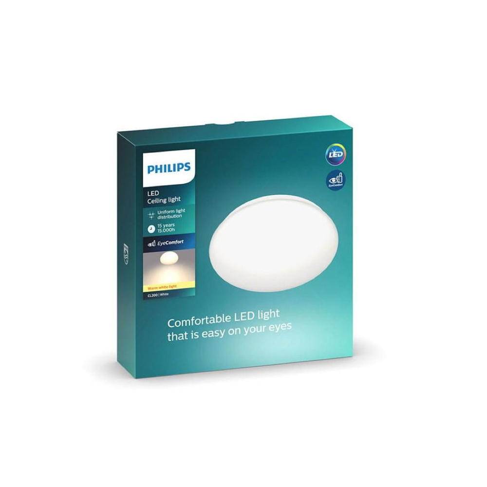 Philips LED Deckenleuchte Cl200 in Weiß 10W 1000lm 2700K