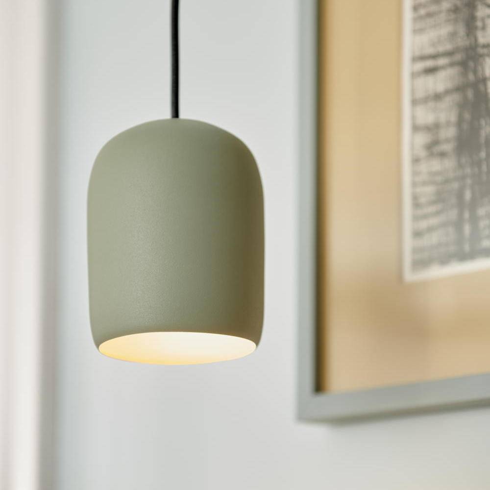 Pendelleuchte Notti 10 in Grün E27