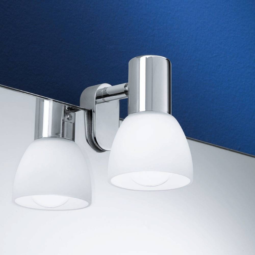 EGLOSPIEGELLEUCHTE/1 E14 CHROM 'STICKER' E14,1X40 W 85832