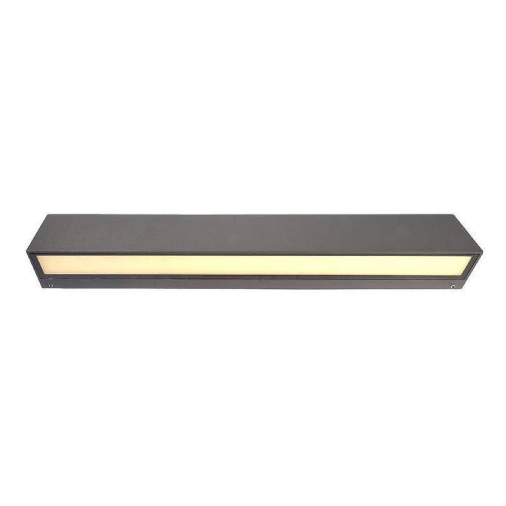 LED Wandleuchte Linear I in Dunkelgrau 14W 1230lm IP65