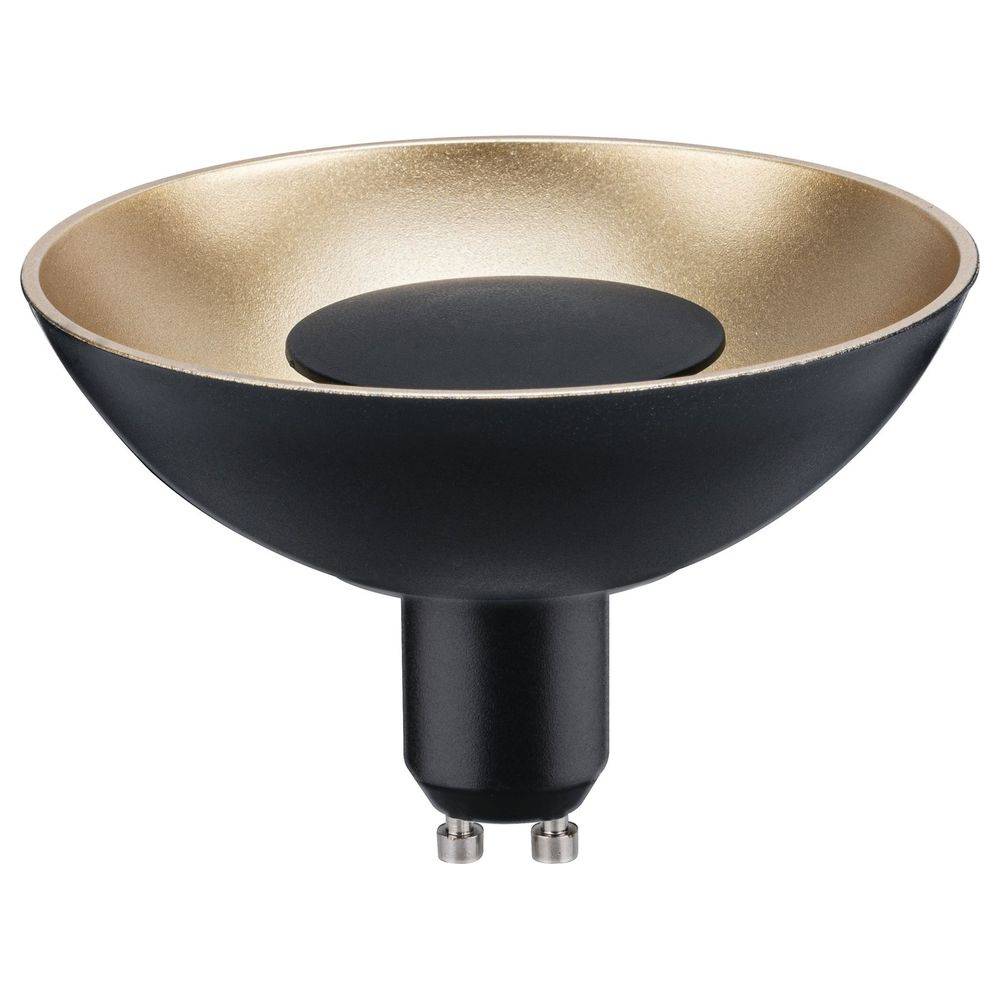 LED GU10 Leuchtmittel in Schwarz und Gold 4,9W 170lm