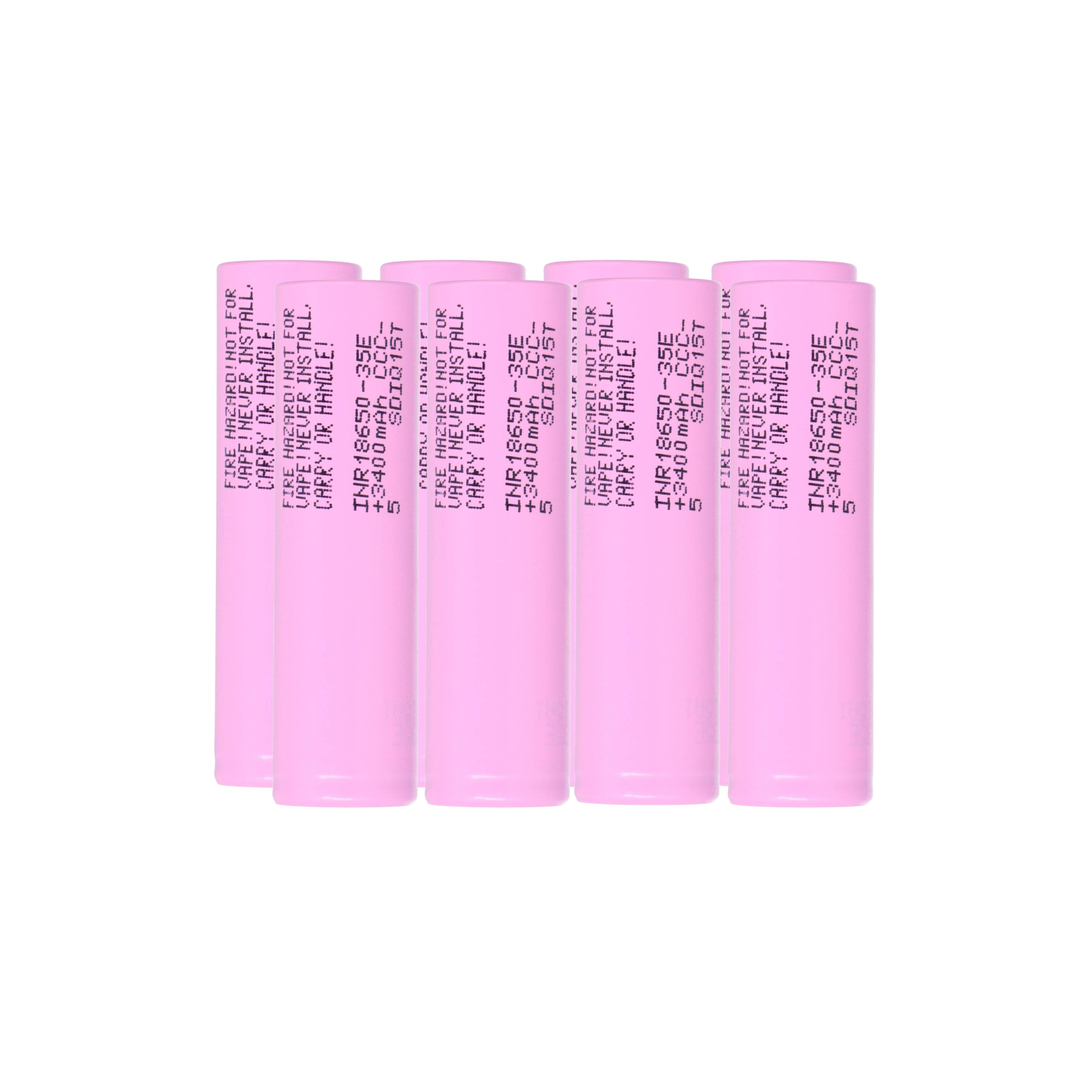 8x Samsung INR18650-35E 3500mAh 3,7V - 18650 Akku