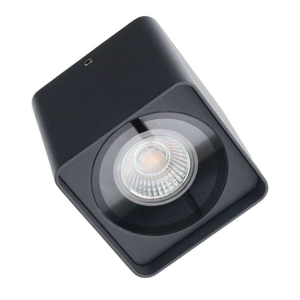 Deckenleuchte in Graphit GU10 IP54 eckig