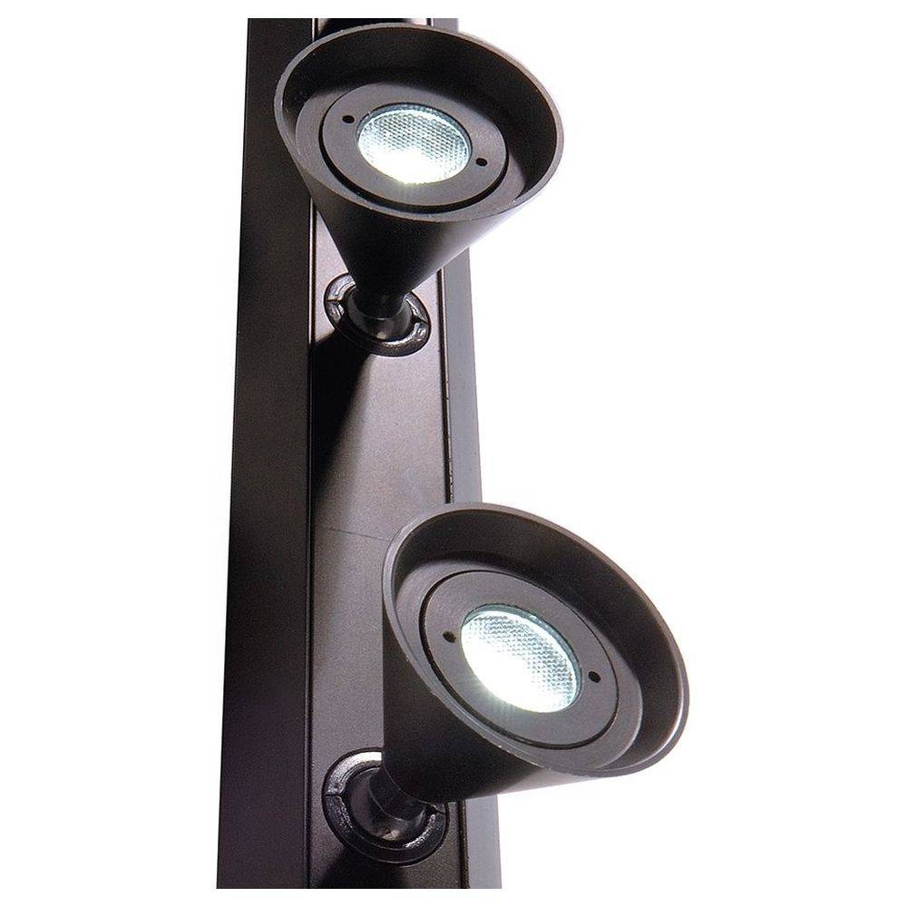 LED Displayleuchte Karva in Schwarz 24V 4,8W 4-flammig