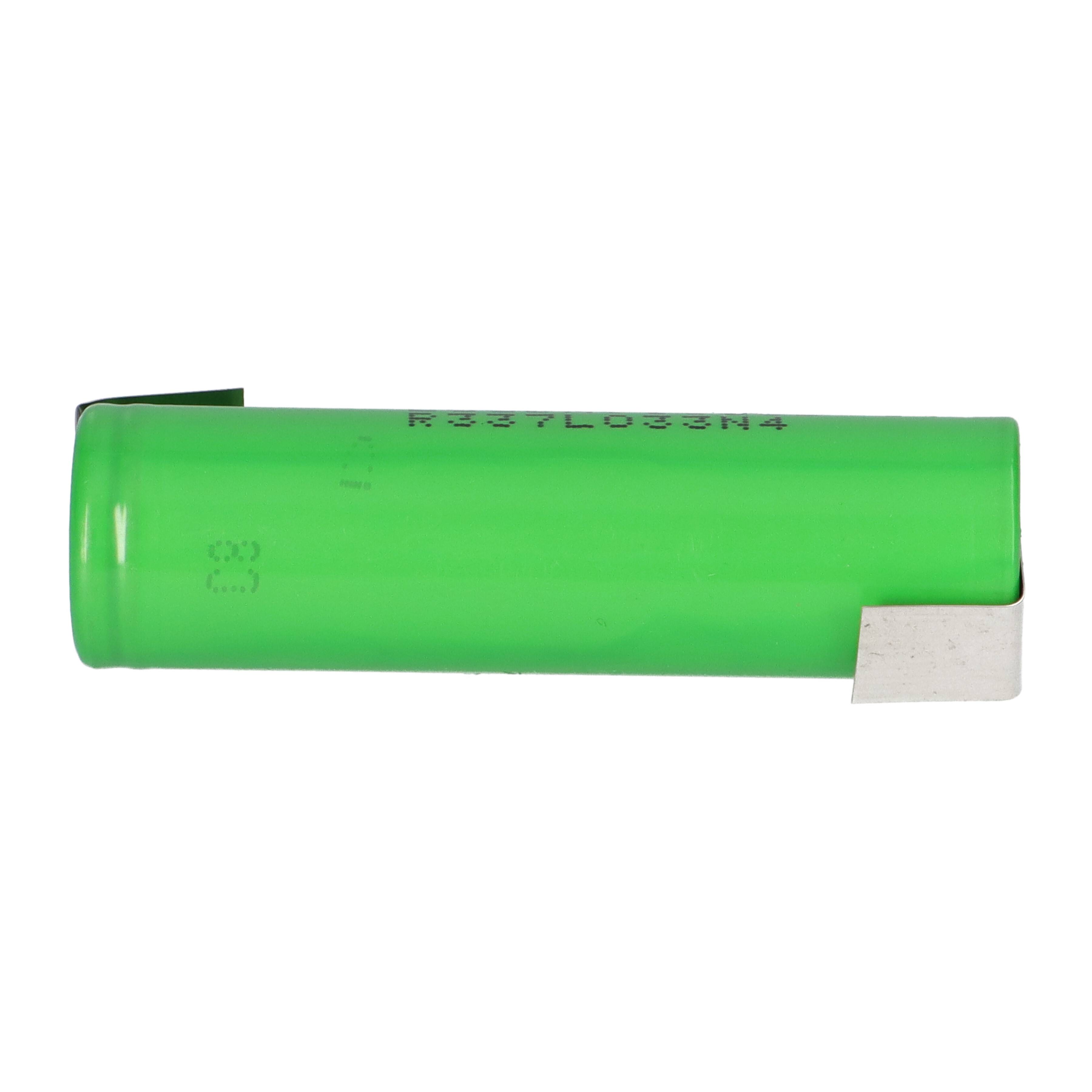 Li-Ion Akku LG LGDBMJ11865 INR ICR 18650 MJ1 3500mAh 3,6V mit Z-Lötfahne