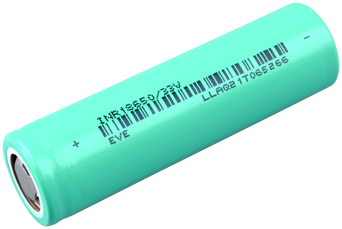 10x EVE INR18650/33V 3,6V 3200mAh Li-Ion - 18650 Akku