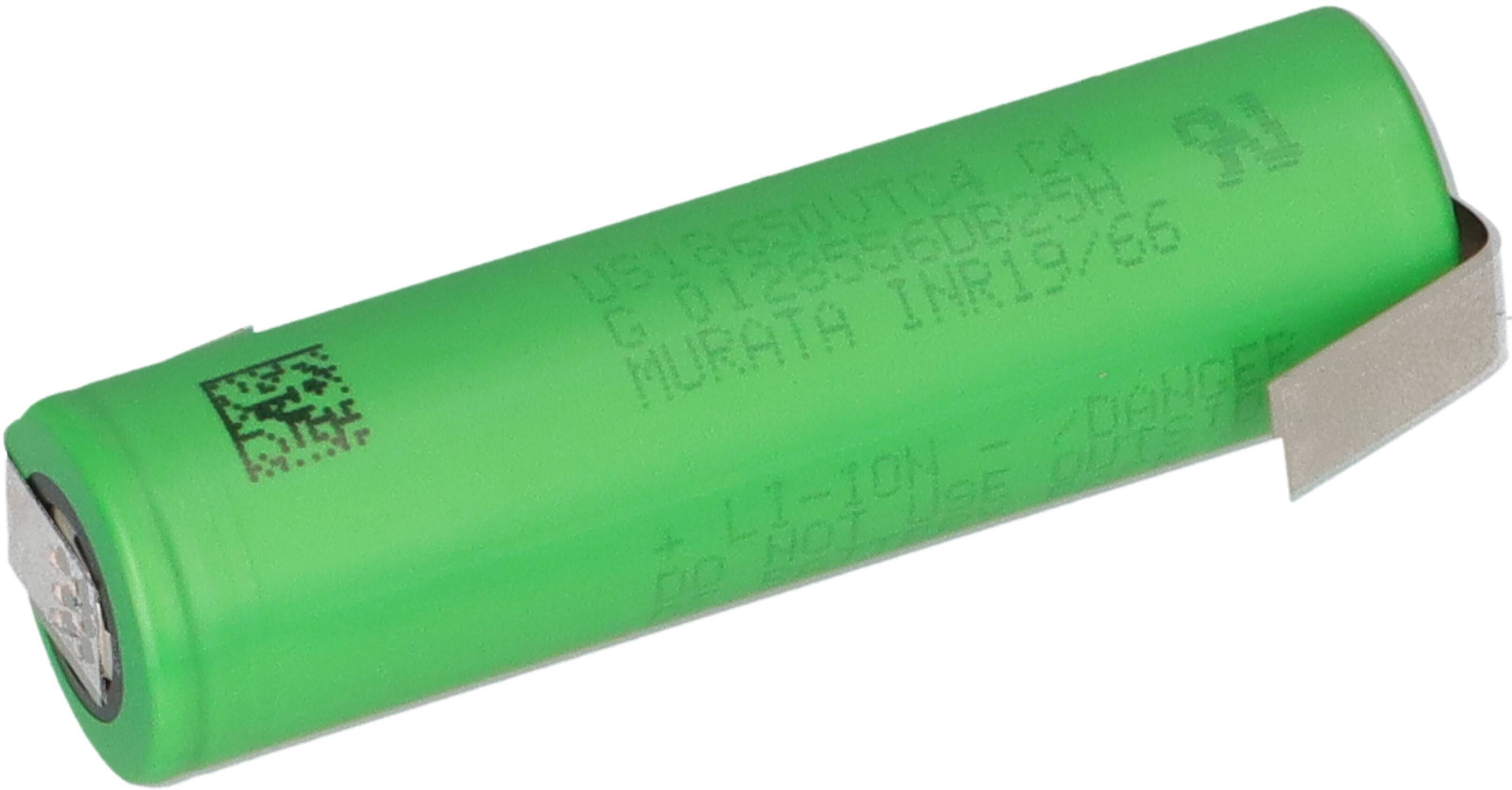 Murata Akku US18650VTC5A 3,6V 2600mAh Rohzelle LiNiMnCoO2 Z-Lötfahne LFZ