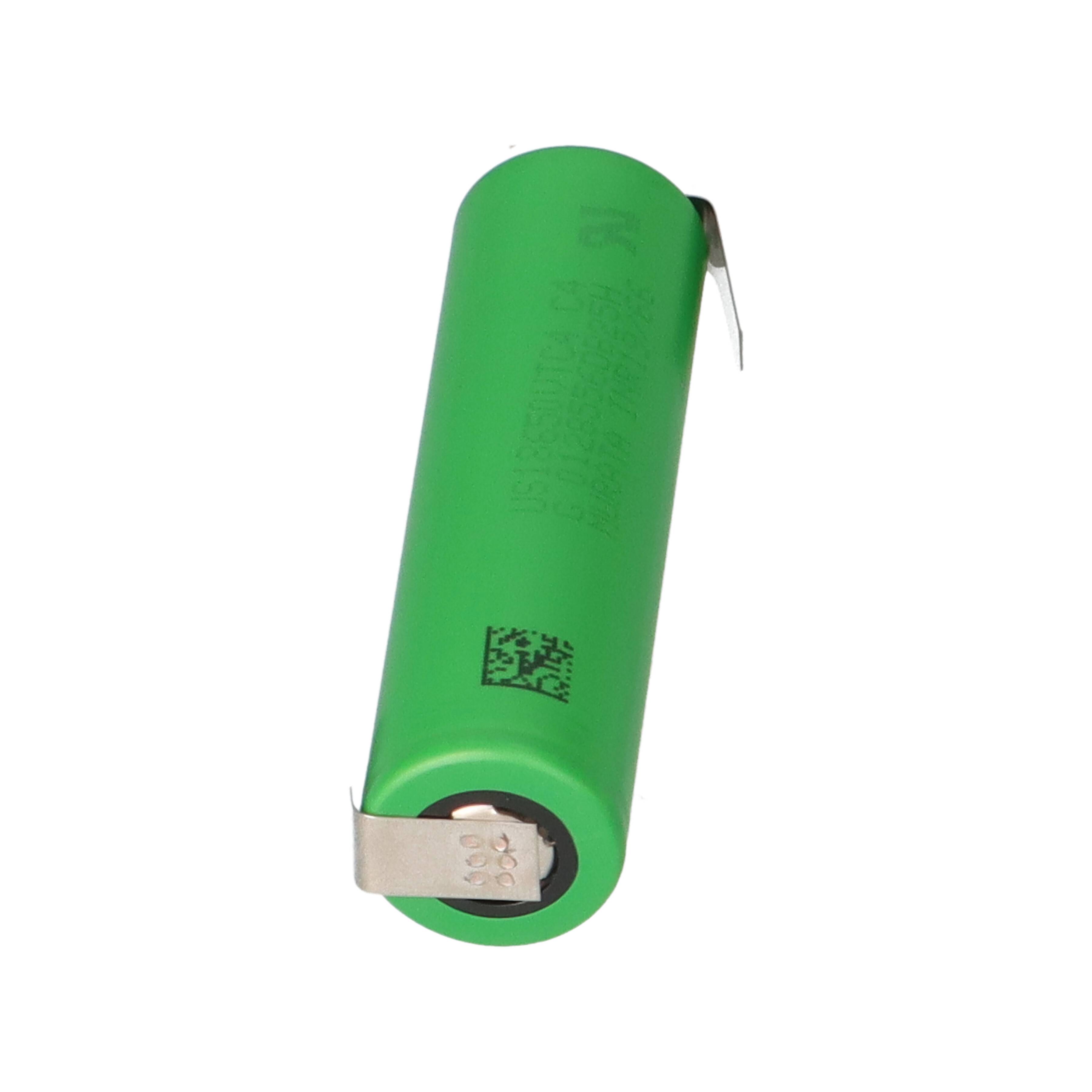 Murata Akku Li-Mn US18650VTC4 3,7V / 2100mAh LiNiMnCoO2 max. 30A Z-Lötfahne LFZ