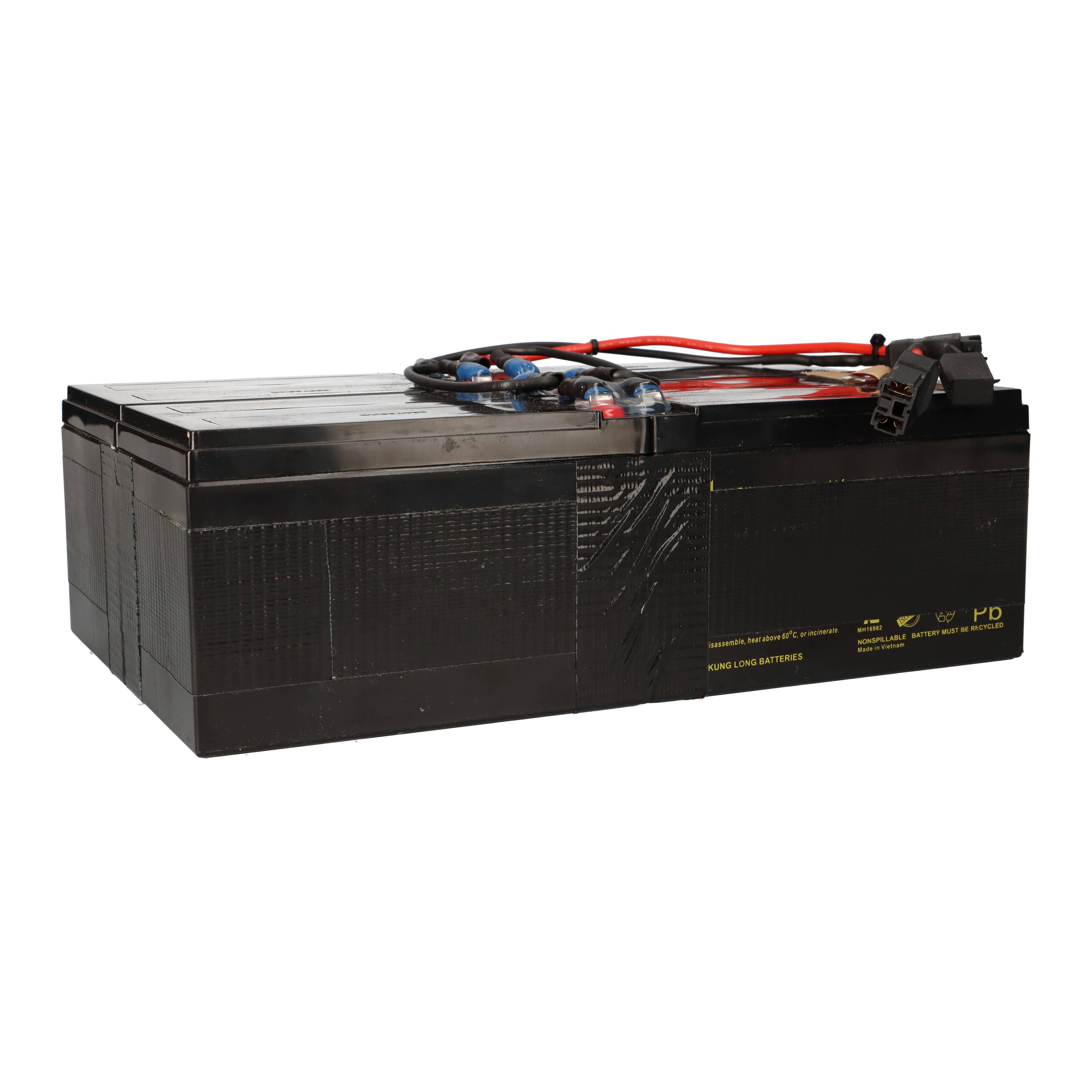 Akkusatz für Mach1 48V Akkupack Elektro Scooter 4x 12Volt 15Ah Akku Plug & Play