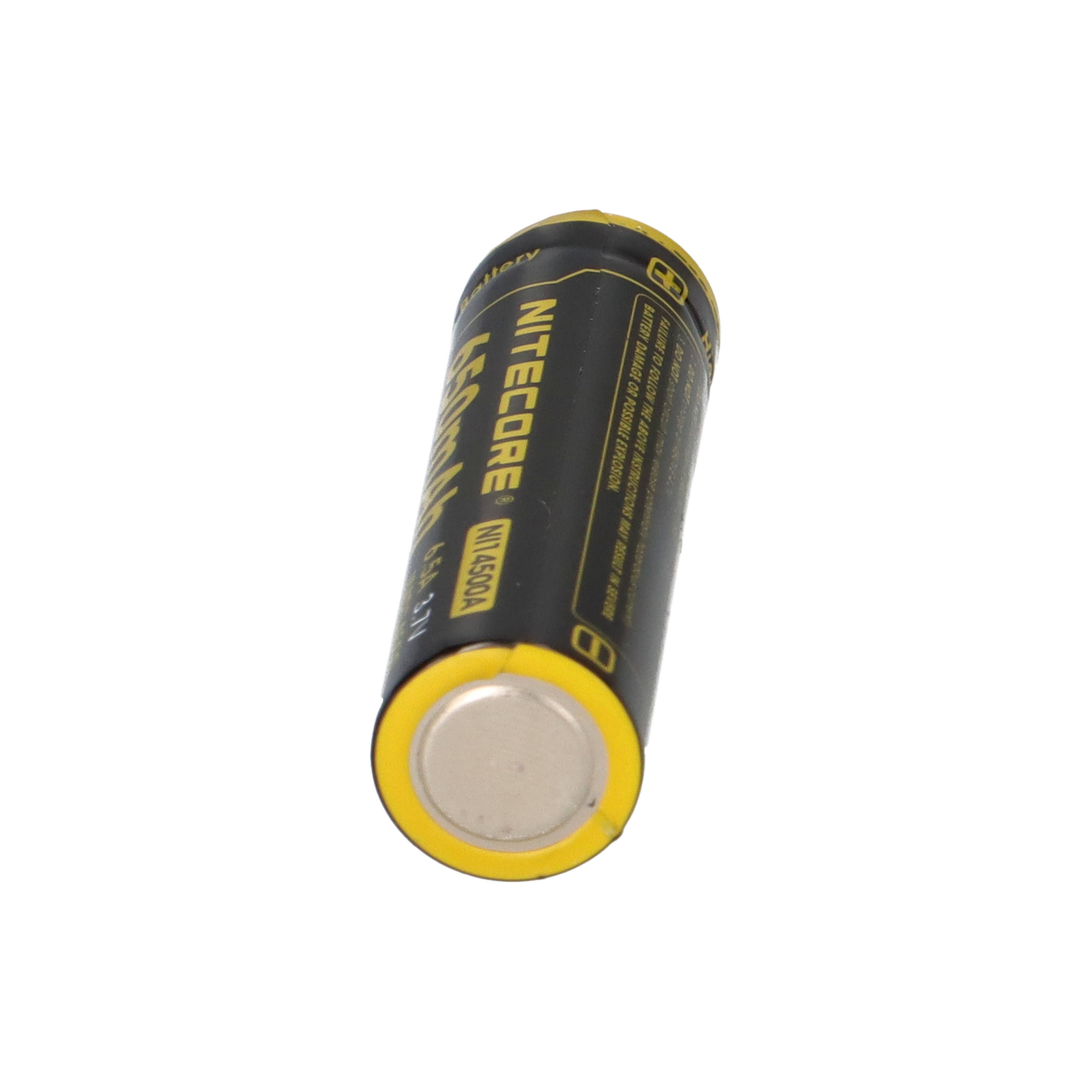 Nitecore Li-Ion Akku Typ 14500 IMR (NI14500A) 650 mAh AA