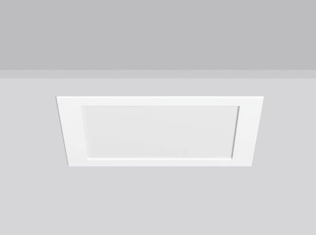 RZB LED-Deckenleuchte LB25 TOLEDO FLAT+8-15W 830-840