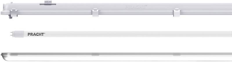 Pracht LED-Feuchtraumleuchten-Set 1,2m, inkl Tube LUNARETROSET#5212204