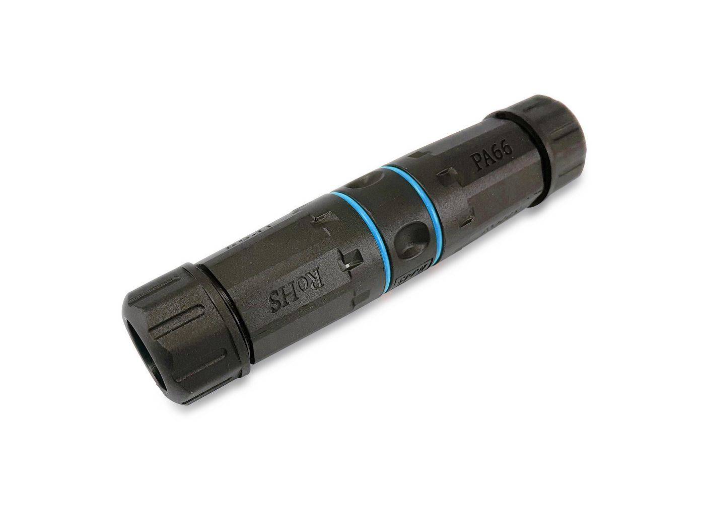 Equip Cat.6A RJ45-Inline-Koppler für den Außenbereich - RJ-45 - RJ-45 - Schwarz