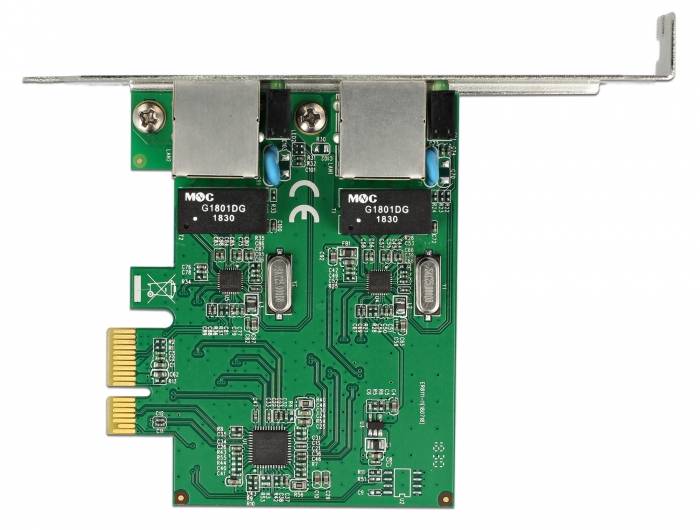 Delock 89999 - Eingebaut - Verkabelt - PCI Express - WLAN - 1000 Mbit/s - Grün