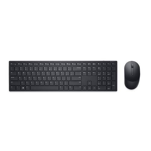 Dell Pro Keyboard and Mouse KM5221W - Tastatur-und-Maus-Setkabellos - 2.4 GHz -