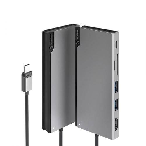Alogic Dockingstation USB-C Ultra Dock Gen 2 spacegrey Multimedia-Technik