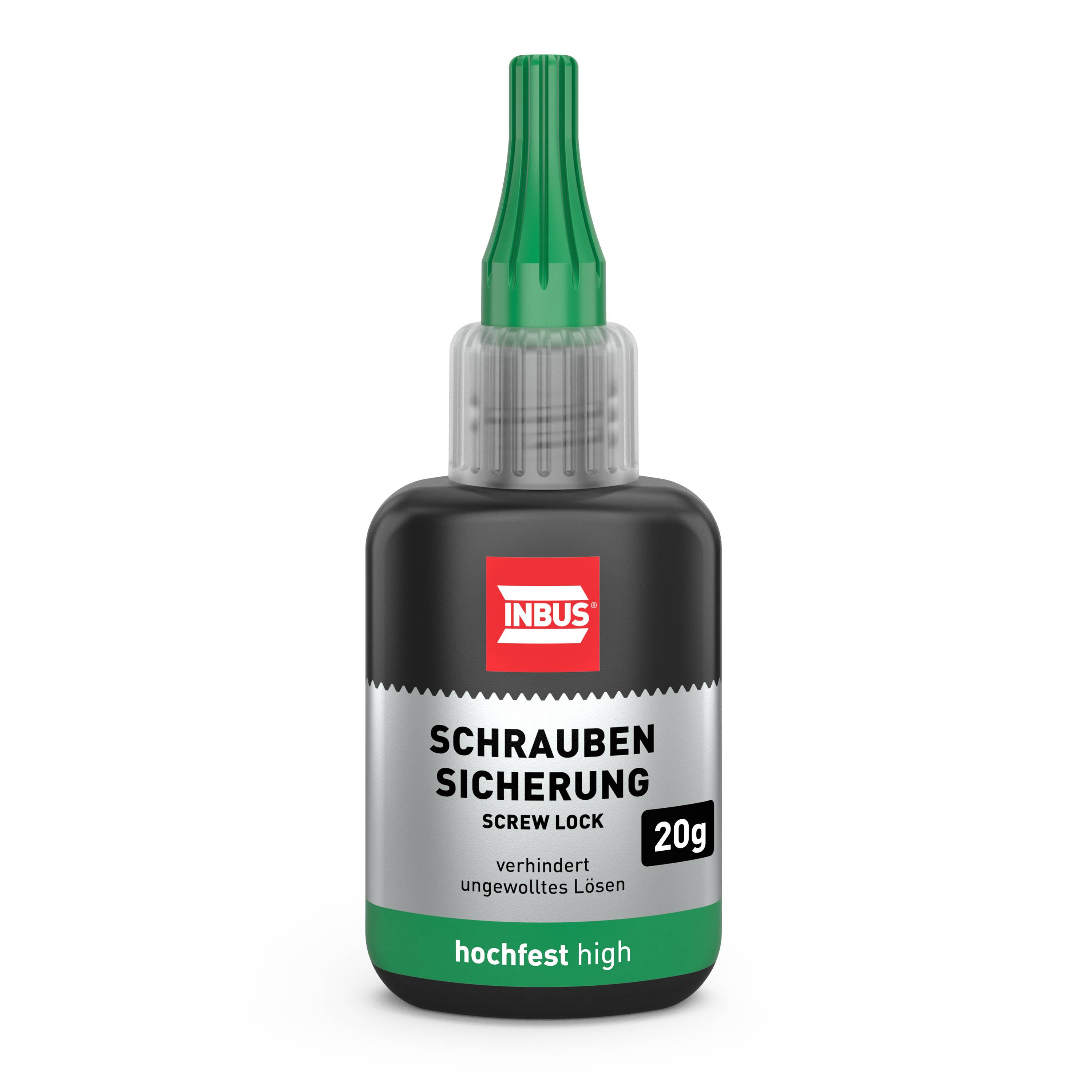 INBUS® Schraubensicherung Festigkeit: hoch 20g - mit OneDrop - Made in Germany
