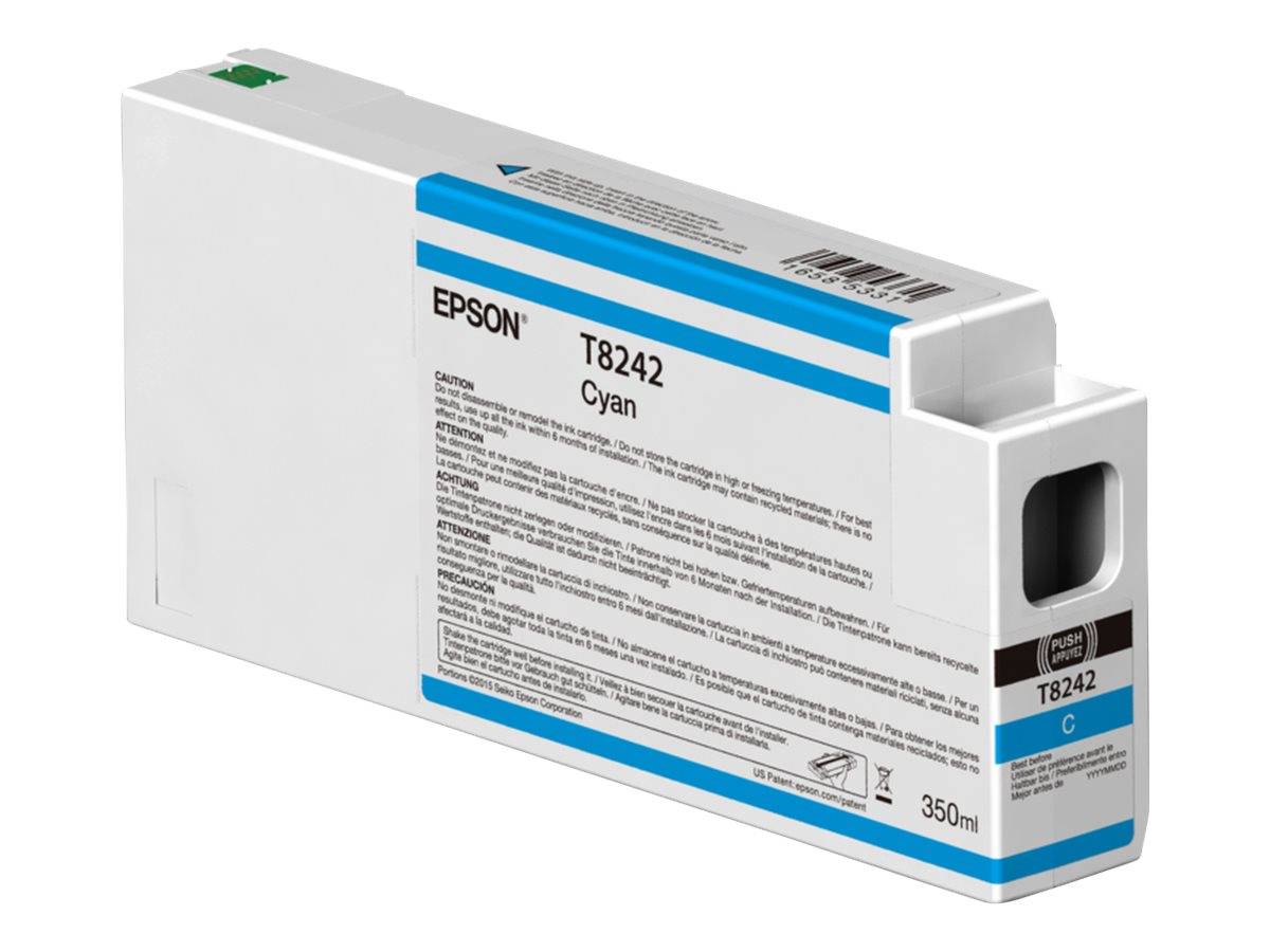 Epson T54X5 - 350 ml - hell Cyan - original - Tintenpatrone