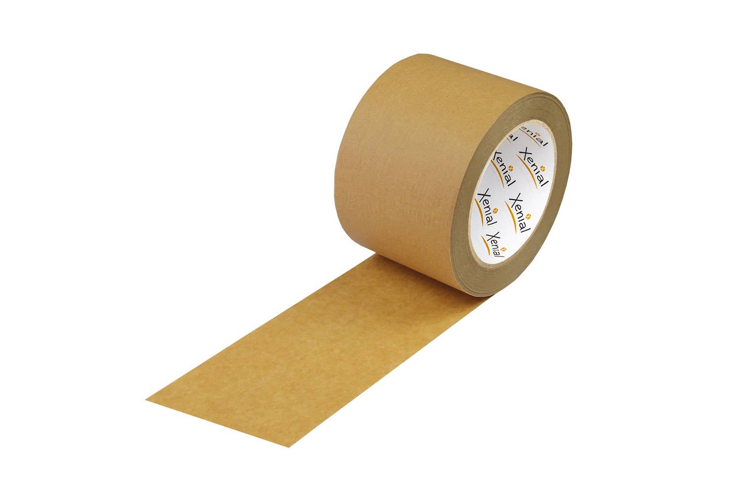Klebeband Breite 75mm Länge 50m Stärke 130µ Papier braun XENIAL