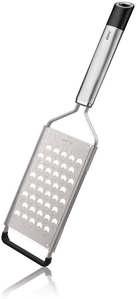 Gefu GF29229 Coarse Grater Primeline, Stainless Steel, Silver/Black