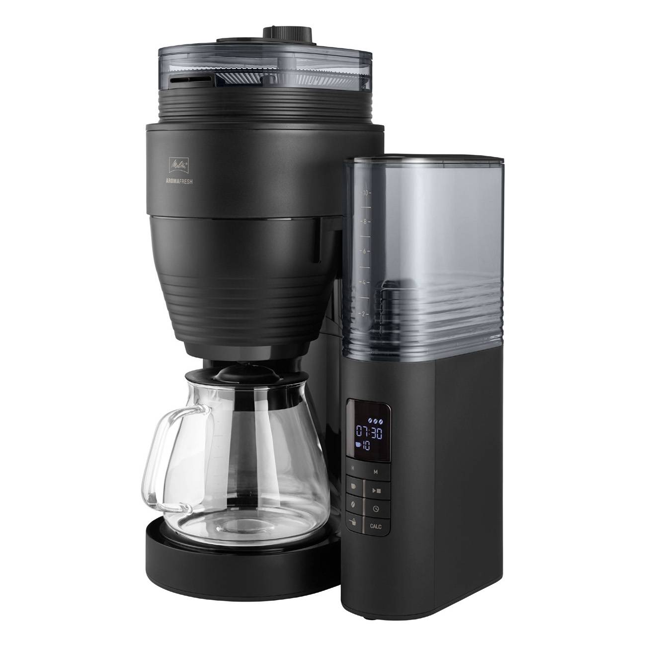 Melitta AromaFresh 1,25 L Filterkaffeemaschine mit Mahlwerk