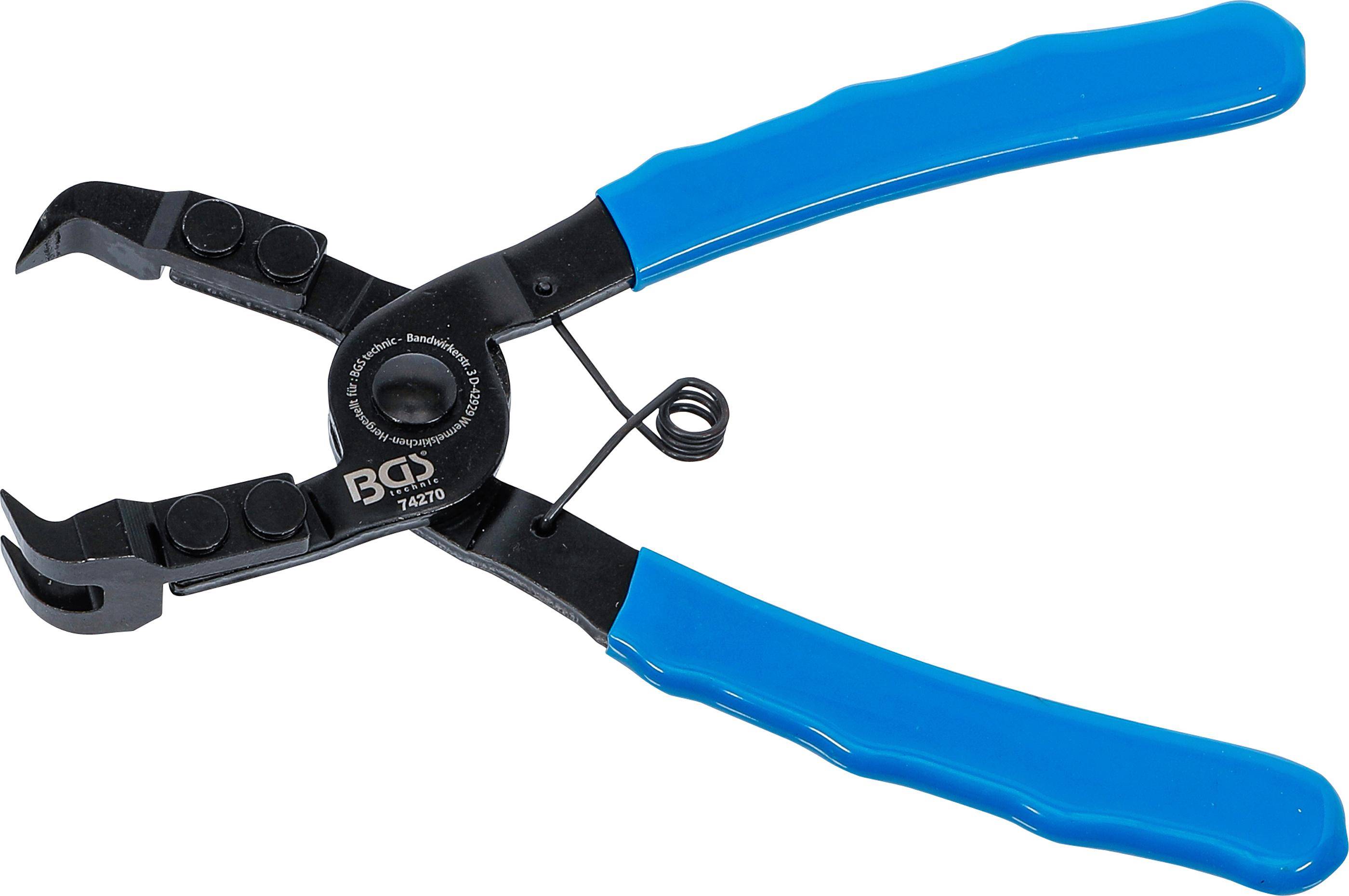 BGS 74270 Verkleidungsclip-Zange, 185 mm