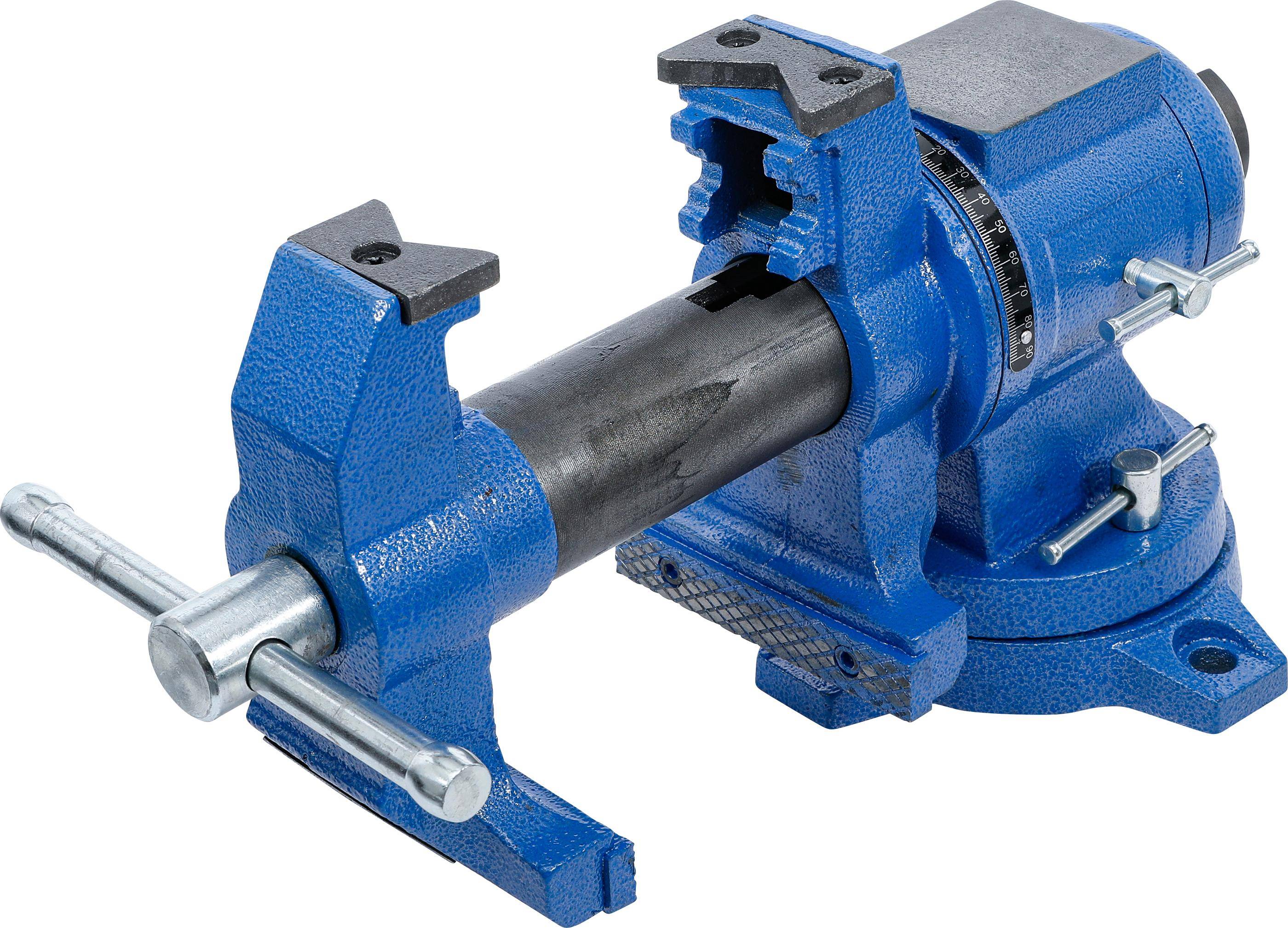 BGS technic Parallel-Schraubstock | 100 mm Spannbacken | 360° drehbar