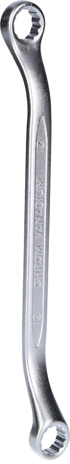 KS TOOLS Doppel-Ringschlüssel, leicht gekröpft, 12x13mm ( 517.0874 )